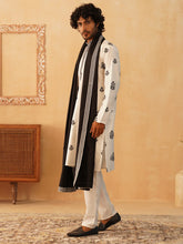 Embroidered & Sequin Kurta Pyjama With Dupatta-JOKP-D